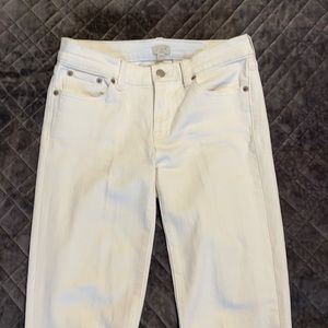 J. Crew Factory White Skinny Jeans